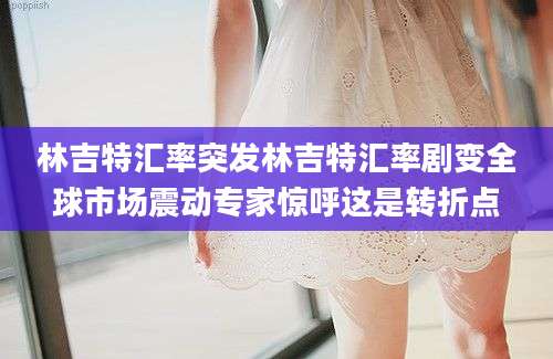 林吉特汇率突发林吉特汇率剧变全球市场震动专家惊呼这是转折点